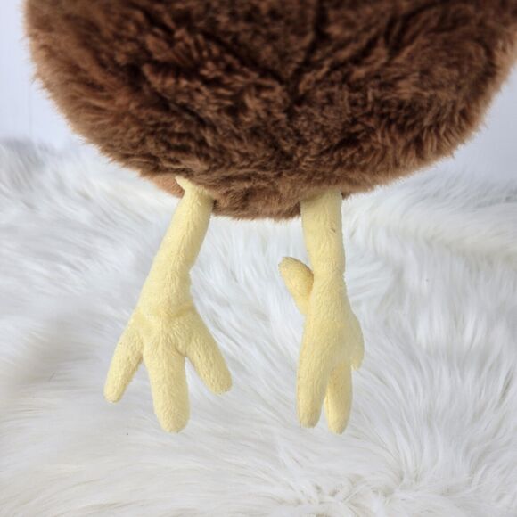 Teddy Hermann Brown Chicken Hen Plush Stuffed Animal 12" - Picture 9 of 11